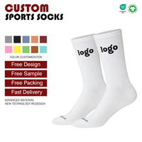 Chaussettes de course unisexes de haute qualité en spandex/nylon antidérapantes, motif imprimé automne, absorption de la transpiration, faible MOQ, sublimation personnalisée, livraison directe