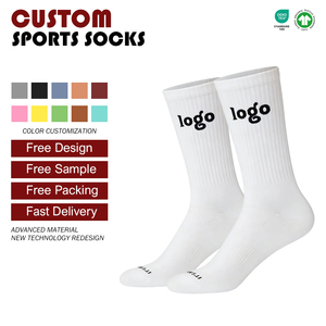 جوارب رياضية للجنسين عالية الجودة من السباندكس/النايلون مضادة للانزلاق بتصميم مطبوع للخريف، قابلة للتخصيص بتقنية التسامي بكميات صغيرة - Product Image 1