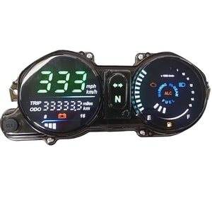 Digital <strong>Display</strong> Instrument, LED Tachometer and <strong>Odometer</strong>,suitable ForCG/TITAN 150 ESD 2009 Modification,motorcycle Meter - Product Image 6