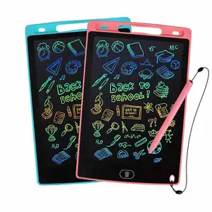 Tableta de escritura LCD de 8,5/12 pulgadas, tablero de escritura Digital borrable portátil para niños, juguetes de dibujo, tableta de escritura LCD