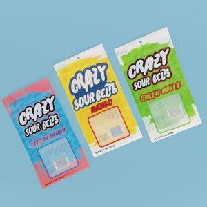 Contenedor grande con estampado personalizado, bolsa con cremallera, fruta seca, plátano, limón, bolsa de Mylar a prueba de agua, bolsa de paquete de aperitivos - Product Image 3