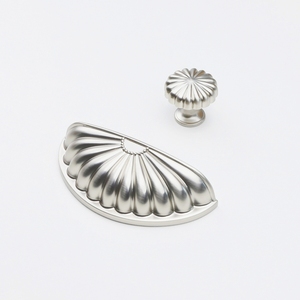 Various Color Furniture Hardware Fashion Semicircular <strong>Shell</strong> Black Gold Silver Cabinet <strong>Handle</strong> <strong>Drawer</strong> <strong>Knob</strong> Wardrobe Door <strong>Pulls</strong> - Product Image 6