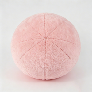 Peluche personalizado con cara triste, esfera de peluche con cara enfadada, juguete de peluche redondo con cara de desaliento - Product Image 4