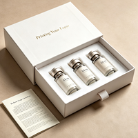 Scatole Rigide in Carta Riciclabile per Fiale di Peptidi con Logo e Dimensioni Personalizzate, Confezione Regalo Magnetica per Fiale e Bottiglie