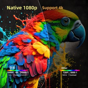 Nuovo Proiettore Parnassus E28 ad Alta Luminosità, Stereo HIFI, Ricaricabile, Tascabile, per Casa e Ufficio, HD 1080P, Proiezione Schermo Smartphone - Product Image 1