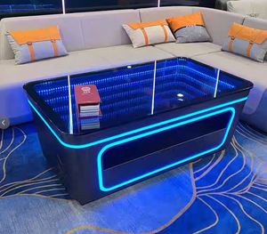 Mesa de Centro LED con Espejo Infinito Futurista de Acero Inoxidable para Discotecas, KTV, Salas VIP y <span class=keywords><strong>Bares</strong></span> - Product Image 1