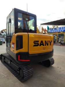 Excavatrice SANY SY60C 6 tonnes d'occasion, certifiée EPA CE, prix compétitif, machine de construction chinoise d'occasion - Product Image 3