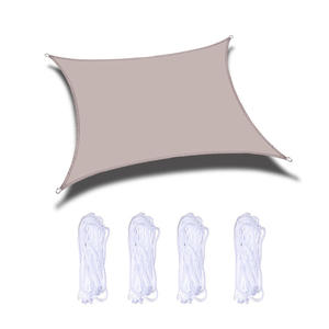 4*4 Meter <b>Waterproof</b> UV Finishing Sunshade Sail Polyester Oxford Cloth Rainproof Four-Corner <b>Canopy</b> for Outdoor Garden Shading - Product Image 1