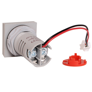 Voltmètre ampèremètre numérique LED carré ST17VA 22 mm, certifié CE RoHS, précision de classe A - Product Image 5