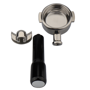 Macchine per caffè Espresso 58mm beccuccio 304 acciaio inossidabile E61 universale nero beccuccio caffè doppio aperto - Product Image 5