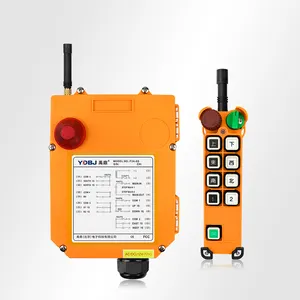 Rádio industrial única velocidade controle remoto sem fio F24-8S para guindaste aéreo e talhas