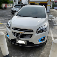 Ensemble de phares LED KGKB pour Chevrolet Trax Tracker U200 2014-2016, mise à niveau avec double lentille de projecteur, feux de jour et clignotants, Plug & Play