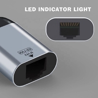 Câble USB-C mâle vers femelle 4K 60 Hz, convertisseur HDTV, adaptateur USB de type C pour ordinateur portable/PC, lecteur de jeux, appareil photo
