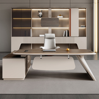 Mesa de Oficina Moderna Personalizada en Forma de L, Modular, de Madera Resistente y Ecológica