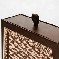 Boîte cadeau coulissante rigide de luxe, faite à la main, de haute qualité, avec logo personnalisé imprimé et estampage à chaud, pour l'électronique (vente en gros)