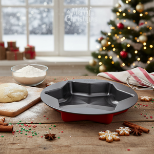 Moule en forme d'étoile 3D de 28.5cm en résine écologique et PC pour accessoires de décoration de savon à pâtisserie - Product Image 3