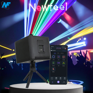NewFeel <span class=keywords><strong>Lasercube</strong></span> 3W 5W APP alimenté par batterie 3D Programmable RGB Animation lumière Laser pour Dj Disco fête mariage - Product Image 1