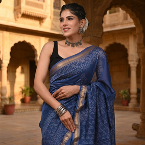 Sari en soie MAHESWARI - Product Image 2