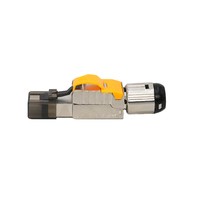 Konektor Jaringan MT-5058 Tanpa Alat Tahan Air FTP STP Terproteksi Cat8 Modular Rj45 8p8c Plug Modular