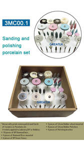 Résine Composite de durcissement dentaire de haute qualité, ensemble de plateaux flexibles de ponçage et de polissage en porcelaine pour dentistes - Product Image 5