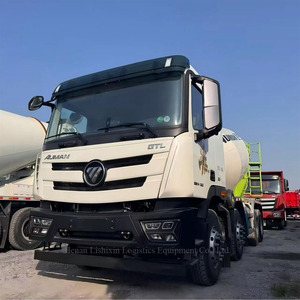 Brandneuer 12 Kubikmeter FOTON 8*4 Lagerbestand Bau-Zementmischer-LKW 12m3 Kapazität Betonmischer-Fahrzeuge - Product Image 3