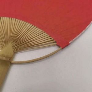 Abanico de Papel Redondo de Bambú Estilo Japonés Colorido, Tallado a Mano, Regalo Empresarial para Promociones y Eventos, Abanico Sencillo - Product Image 6