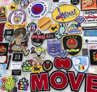 Badges brodés personnalisés de qualité supérieure, patchs brodés imperméables et réutilisables avec velcro pour sacs, vestes, équipements de plein air