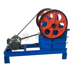 Penumbuk Halus Utama PE250x400 Kecil Portabel Diesel Rahang Penghancur Mesin Diesel Roller Crusher