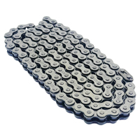Chaîne de moto personnalisée à 520 maillons, chaîne à rouleaux de transmission durable de haute qualité pour pièces de moto
