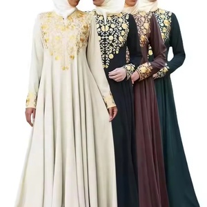 Turco Dubai Caftan Femme Vintage ultimi disegni Abaya per le donne uno si adatta a tutti i vestiti da preghiera di primavera Hijab abiti musulmani Abaya - Product Image 3