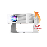 Nouveau projecteur vidéo intelligent et abordable 2026, mini portable, 1080p Full HD, LED LCD, 4200 lumens, compatible 4K, pour home cinéma, OEM/ODM d'usine