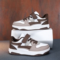 Baskets en cuir respirantes unisexes Cema pour enfants – Chaussures décontractées de skate et de marche pour garçons et filles