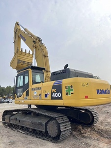 Excavatrice sur chenilles Komatsu PC400 d'occasion, 40 tonnes, en bon état de marche, vendue à bas prix - Product Image 6