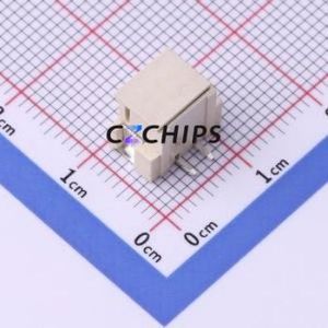 WAFER-HA2.54-2PLB Wire-to-Board Pin Header SMD,P=2.5mm Connector 1x2P 2.5mm Vertical Mount XHB - Product Image 1