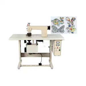 Ultrasonic Lace Sewing Machine For Making Flowers