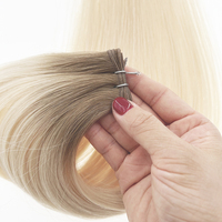 Extensiones de Cabello Genius Weft con Diseño Innovador, Hechas a Mano, Super Double Drawn, Cutícula Alineada, Color Rubio Raíz