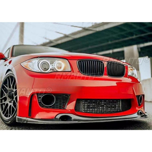 สำหรับ BMW 1M E82 E88 ปี 2007-2012 สไตล์ RZ คาร์บอนไฟเบอร์แท้ สปอยเลอร์กันชนหน้า ดิฟฟิวเซอร์  แผ่นกันกระแทก  อุปกรณ์เสริม - Product Image 3
