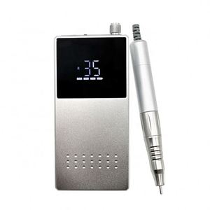 Micromotor portátil Manicura Pedicura Eléctrico Recargable Lima de uñas Taladro 35000RMP - Product Image 1