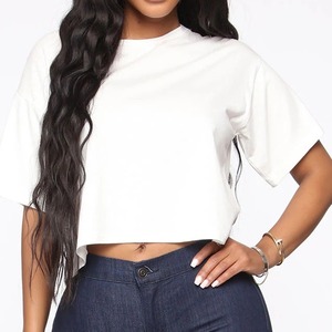 <span class=keywords><strong>T</strong></span>-<span class=keywords><strong>Shirt</strong></span> da <span class=keywords><strong>donna</strong></span> a maniche corte girocollo in cotone 100% <span class=keywords><strong>T</strong></span>-<span class=keywords><strong>Shirt</strong></span> <span class=keywords><strong>Basic</strong></span> in tinta unita da <span class=keywords><strong>donna</strong></span> - Product Image 5