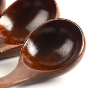 Juego de espátulas de madera de 39x9,5 cm, herramienta de cocina multifunción para freír, cuchara para sopa de arroz, uso en sartenes antiadherentes - Product Image 4