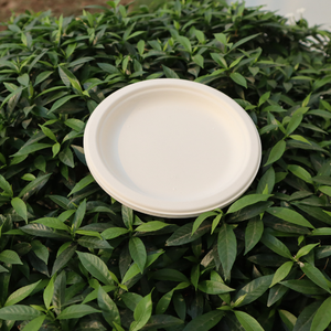 STAVIAN Assiette jetable de haute qualité 100% Biodégradable Respectueux de l'environnement Tailles personnalisables 6 pouces Rond Blanc Brun Service OEM - Product Image 5