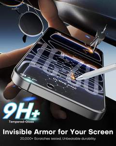Protectores de Pantalla para Celular con Privacidad OEM/ODM, Cristal Templado 9H con Pegamento Completo para iPhone 18 Pro 18 Pro Max - Product Image 4