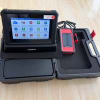 LAUNCH X431 PAD5 Elite Scanner de diagnostic OBD2, programmation et codage ECU, outil bidirectionnel, cartographie topologique, CAN FD DoIP, système complet