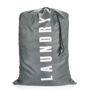 Dây kéo túi giặt quần áo bẩn tổ chức dễ dàng phù hợp với một giặt cản trở hoặc giỏ Biểu tượng tùy chỉnh túi giặt - Product Image 1