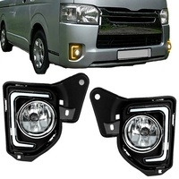 Feux de brouillard halogènes étanches Magicolor, feux de jour DRL ambre 12V 4000 Lm pour Hiace 2014-2018