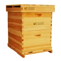 Colmena de madera de abeto de alta calidad, equipo de apicultura, colmena Doble