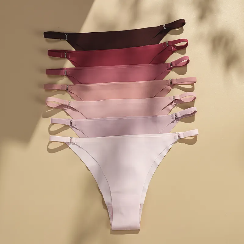 Wholesale Brazilian Bikinis Nude Cotton Crotch Briefs Comfortable Bragas Sin Costuras Lingerie Women's Panties