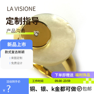 Anillo de Plata 925 Personalizado con Piedras Preciosas, Artesanía Italiana, Estilo Artístico Vintage, Joyería de Aniversario para Mujer con Cristales y Diamantes de Imitación - Product Image 5