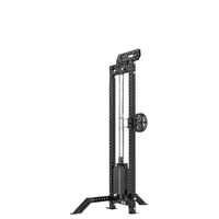 Máquina de gimnasio multifuncional al por mayor: Máquina Smith, equipo de fitness para dominadas y remo bajo, soporte para sentadillas con cables