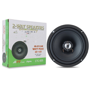 ลำโพงติดรถยนต์ CTC 2 ทาง ขนาด 160 มม. เสียงคุณภาพสูง Hi-Fi กรวย PP รุ่นดิจิตอล CTC-605 - Product Image 1